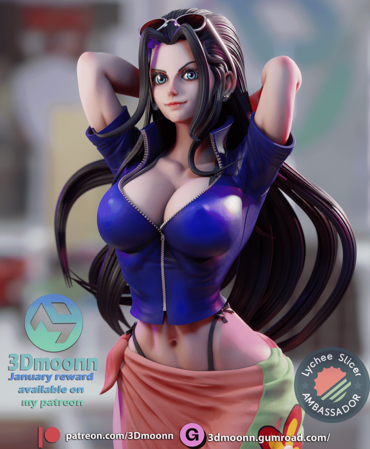 Nico Robin - 3DMoonn - Dark Forge Arts