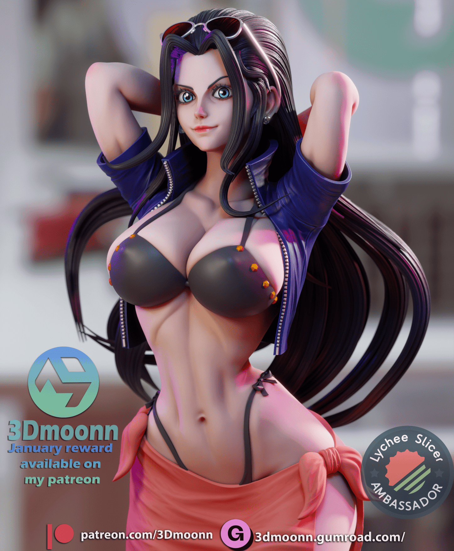 Nico Robin - 3DMoonn - Dark Forge Arts