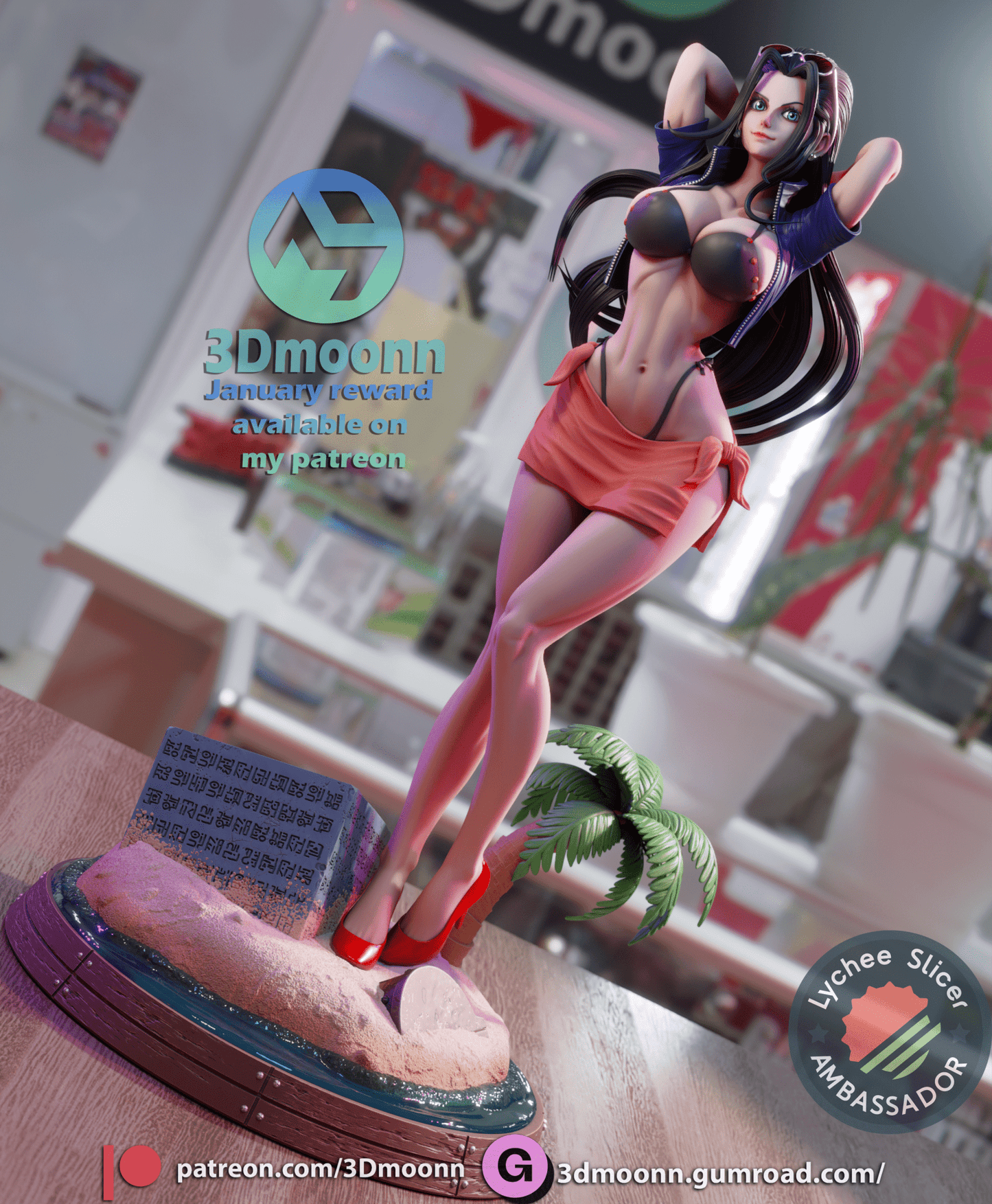 Nico Robin - 3DMoonn - Dark Forge Arts