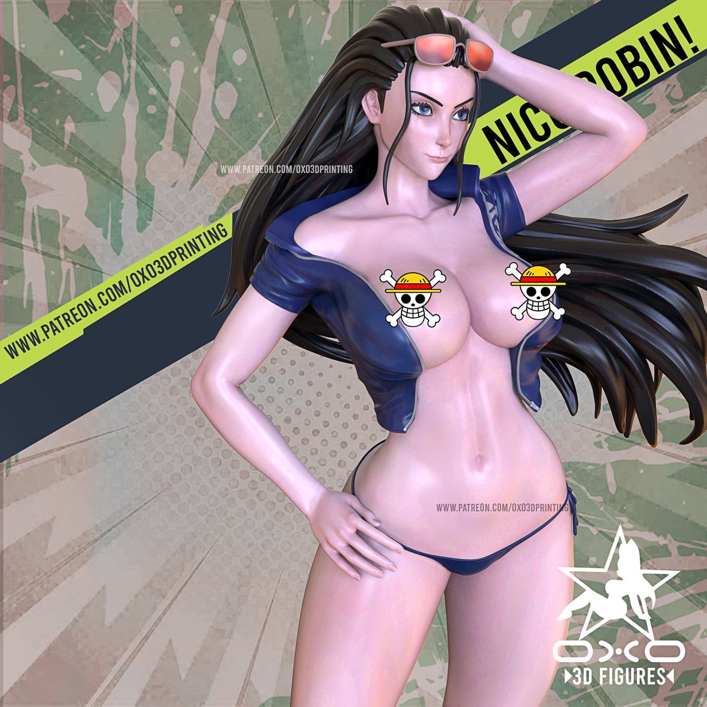 Nico Robin - OXO3D - Dark Forge Arts