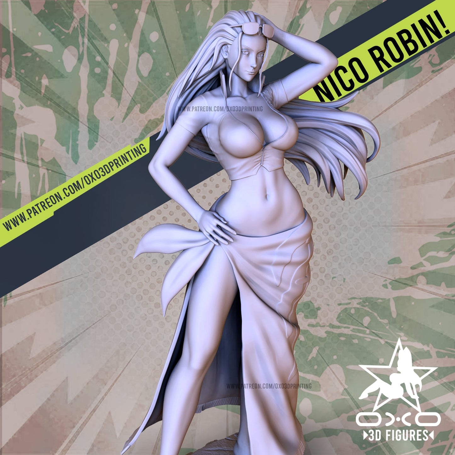 Nico Robin - OXO3D - Dark Forge Arts