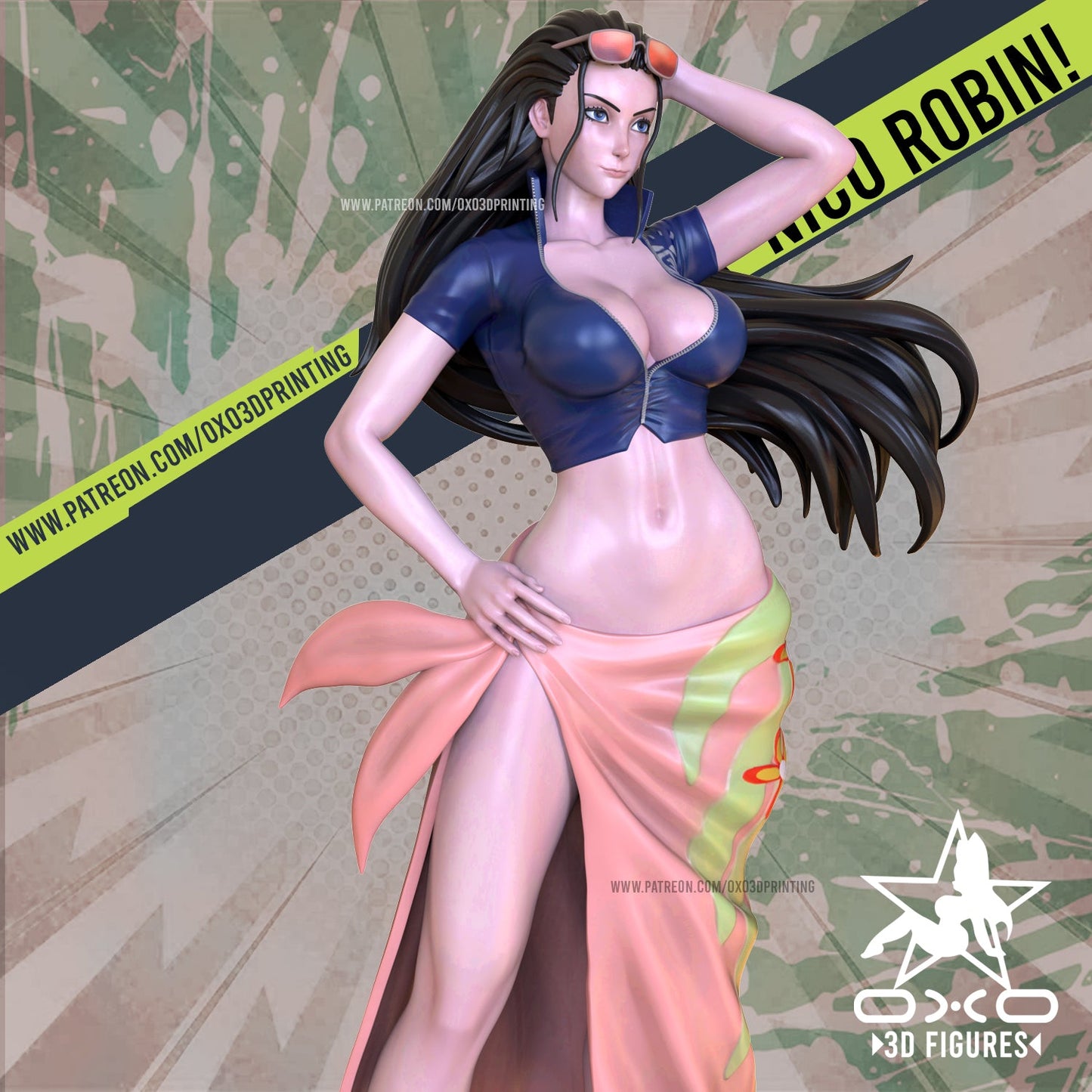 Nico Robin - OXO3D - Dark Forge Arts