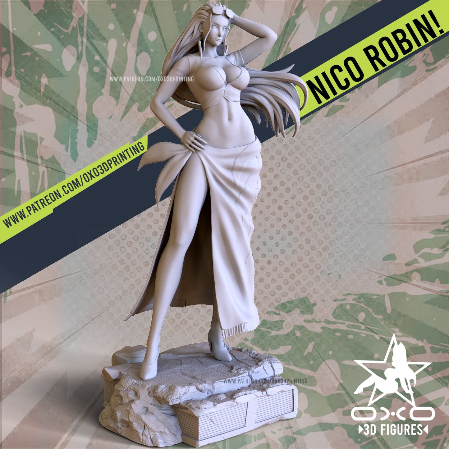 Nico Robin - OXO3D - Dark Forge Arts