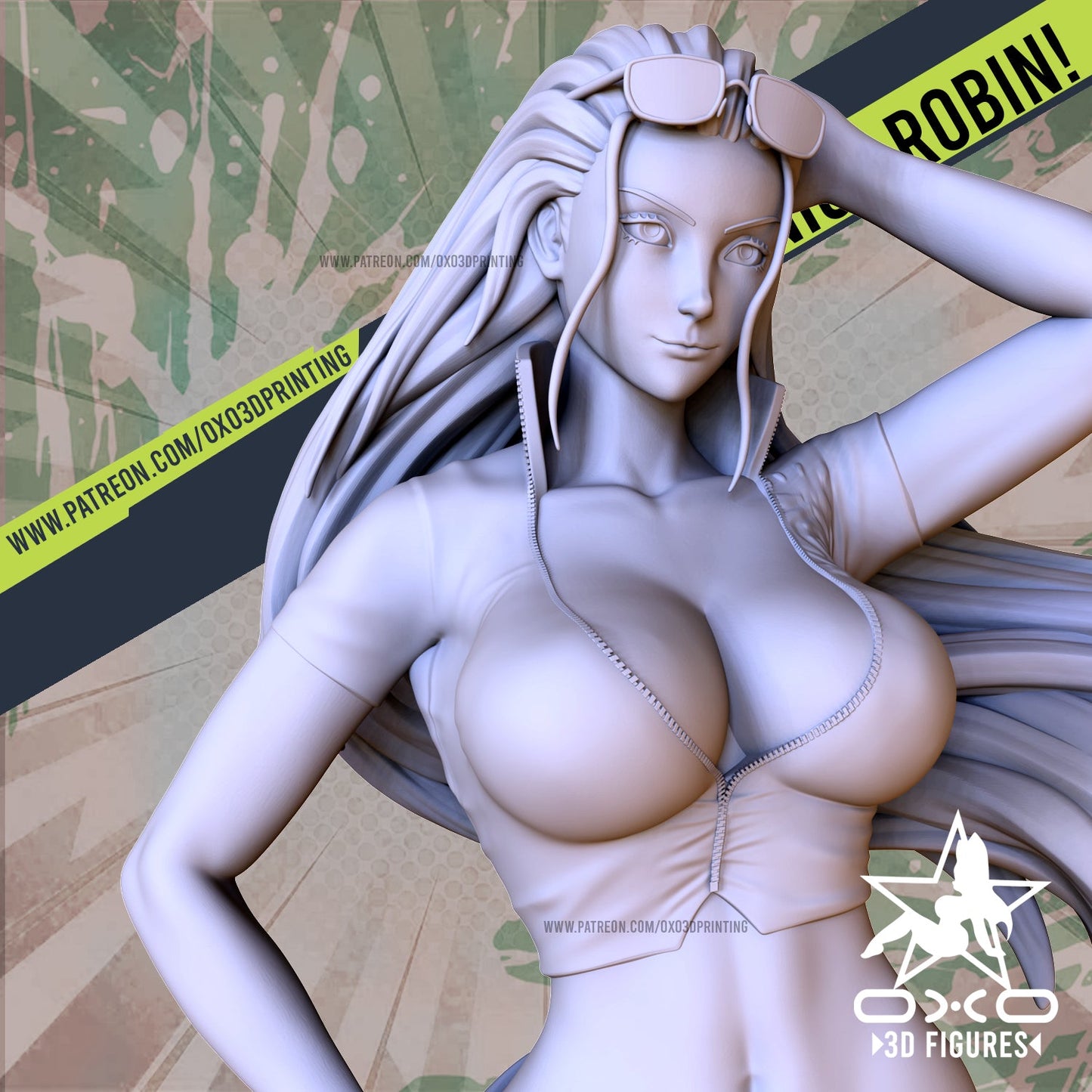 Nico Robin - OXO3D - Dark Forge Arts