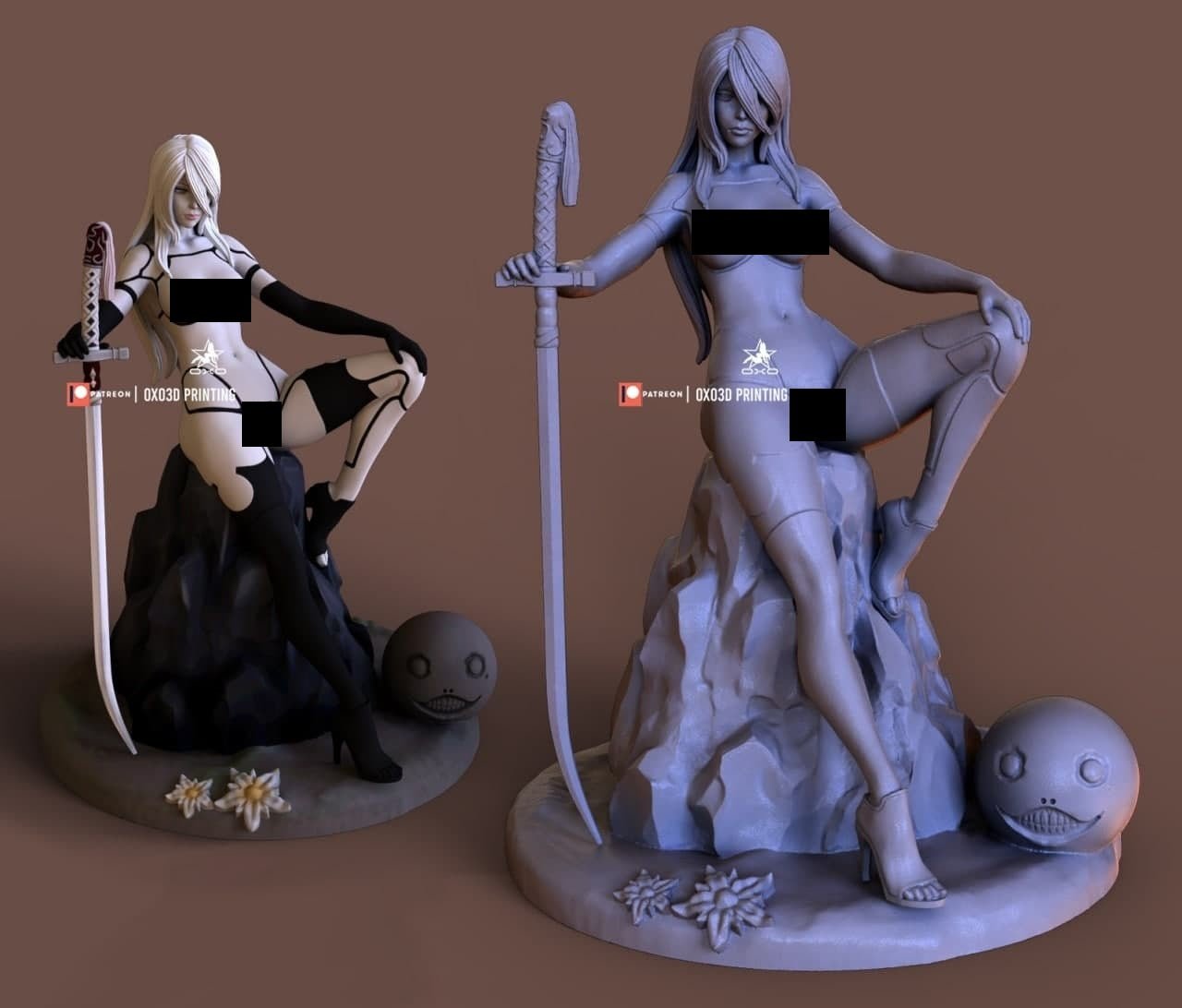 Nier Yorha Automata - OXO3D - Dark Forge Arts