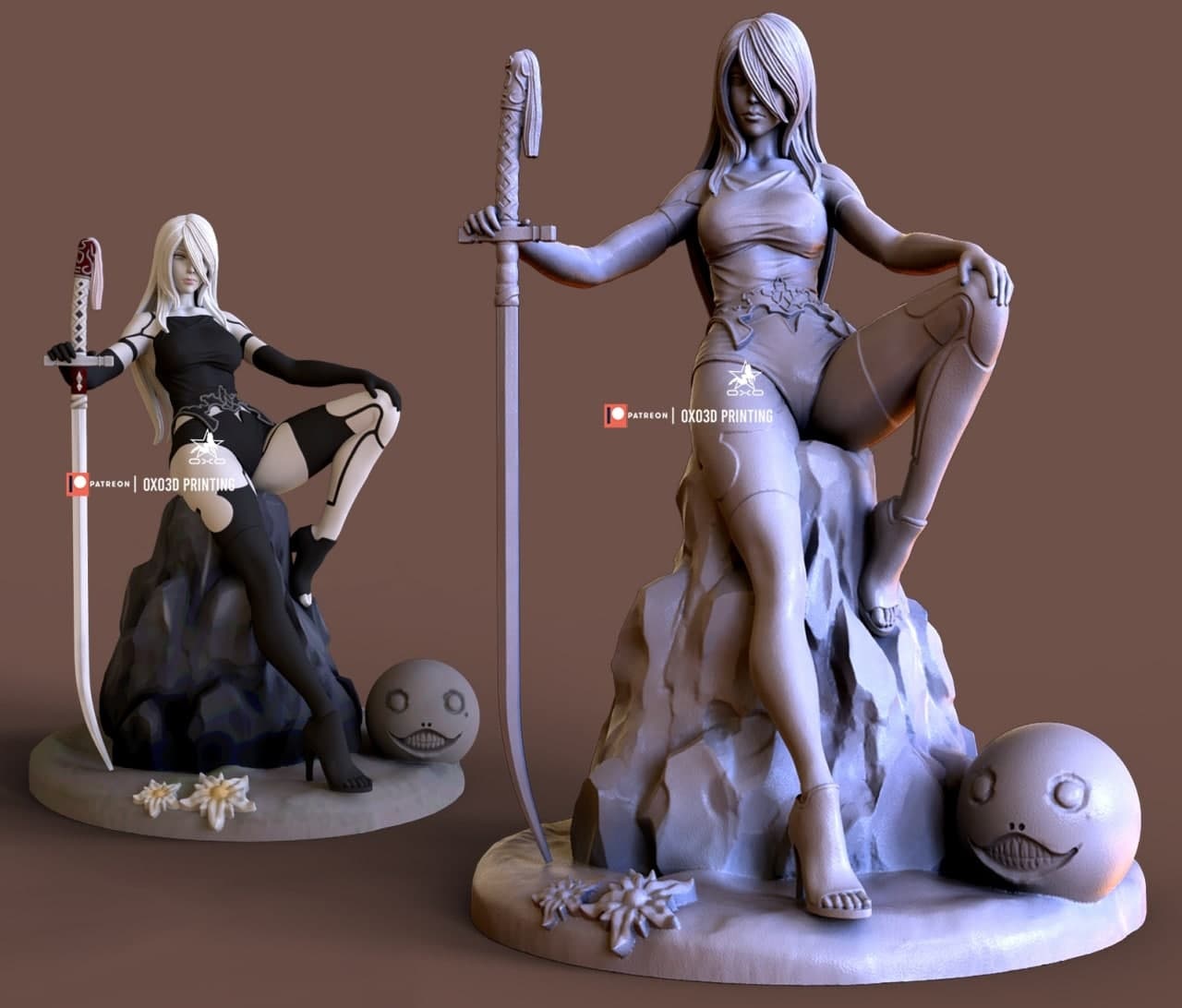 Nier Yorha Automata - OXO3D - Dark Forge Arts