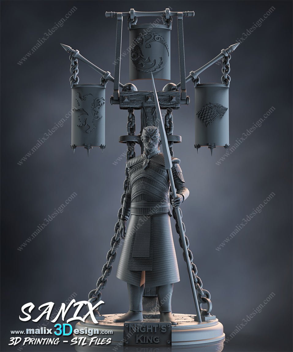 Night King GOT - Sanix3D - Dark Forge Arts