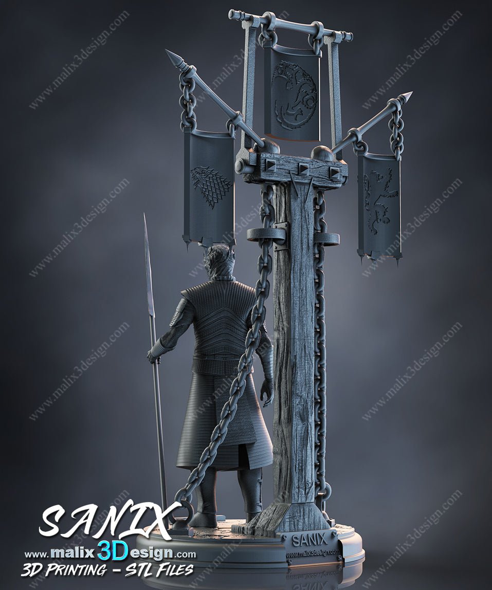 Night King GOT - Sanix3D - Dark Forge Arts
