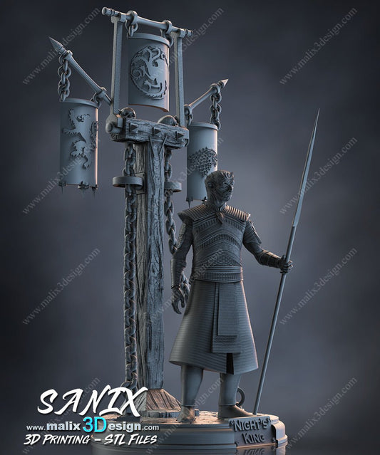 Night King GOT - Sanix3D - Dark Forge Arts