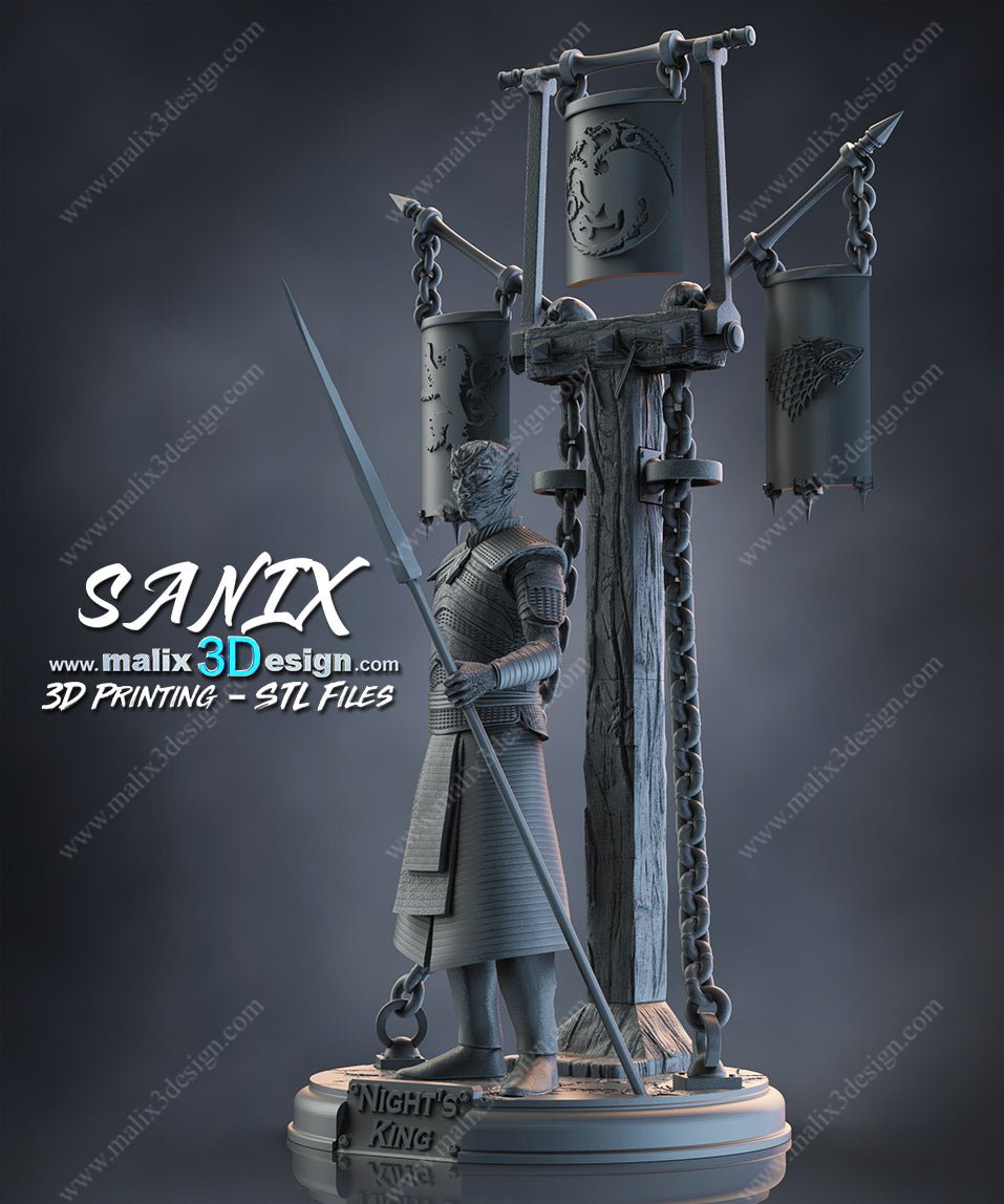 Night King GOT - Sanix3D - Dark Forge Arts