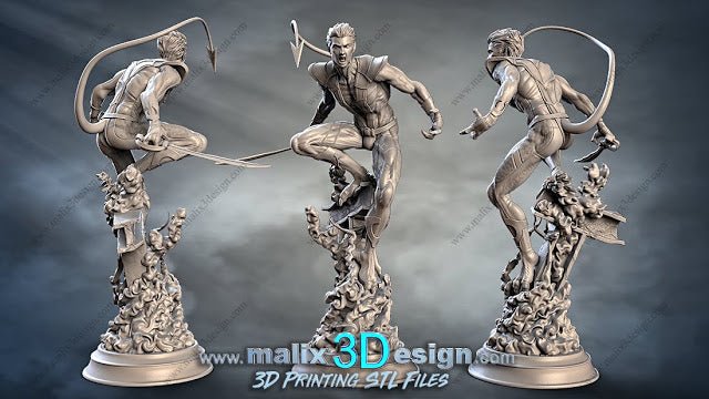 Nightcrawler - Sanix3D - Dark Forge Arts