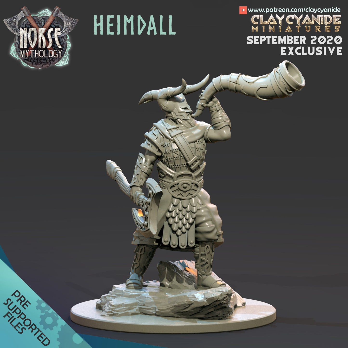 Norse Mythology - ClayCyanide - Dark Forge Arts