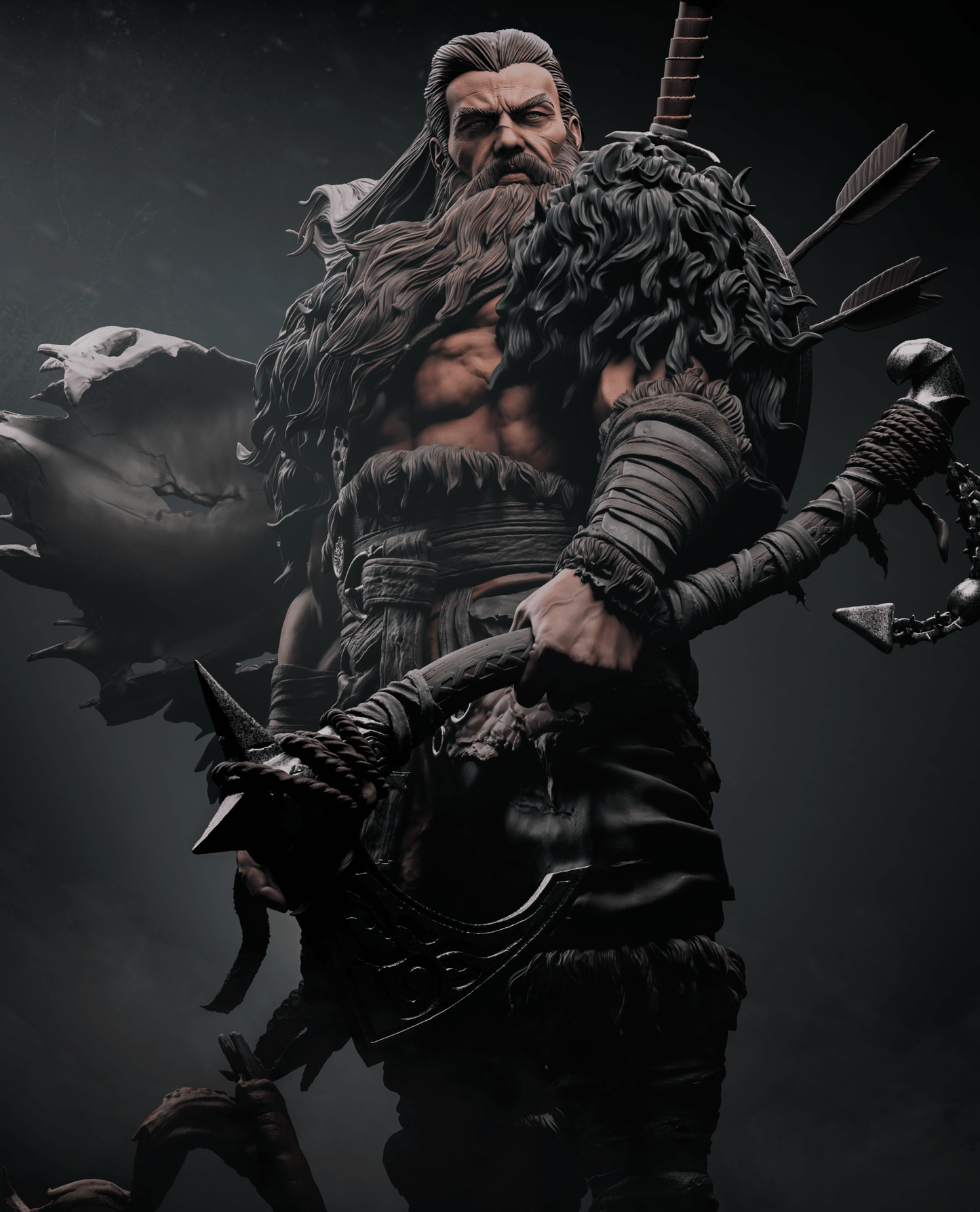 North Warrior - CA 3D Studios - Dark Forge Arts