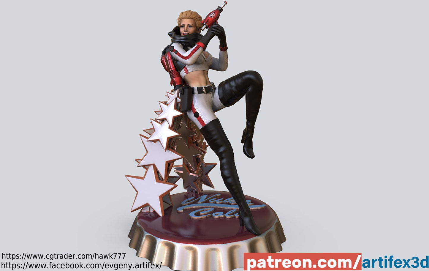 Nuka Cola - Artifex3D - Dark Forge Arts