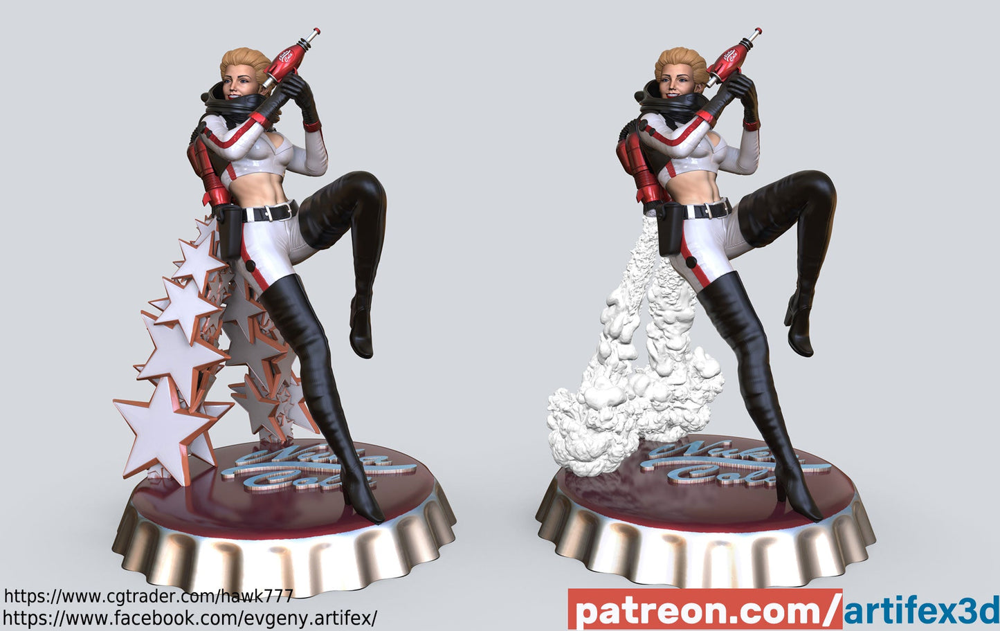 Nuka Cola - Artifex3D - Dark Forge Arts