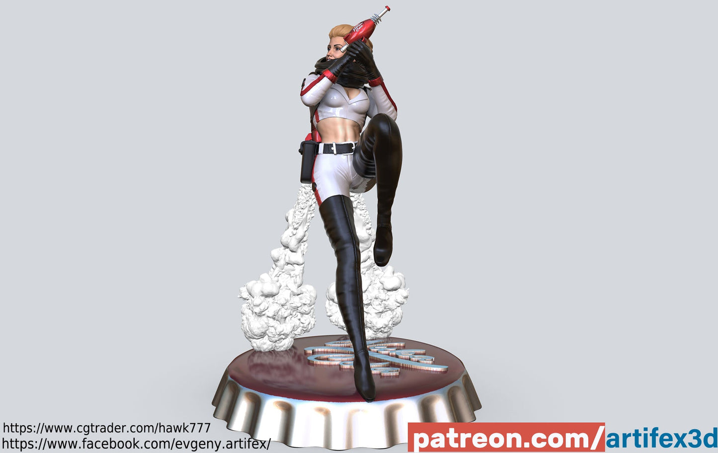 Nuka Cola - Artifex3D - Dark Forge Arts