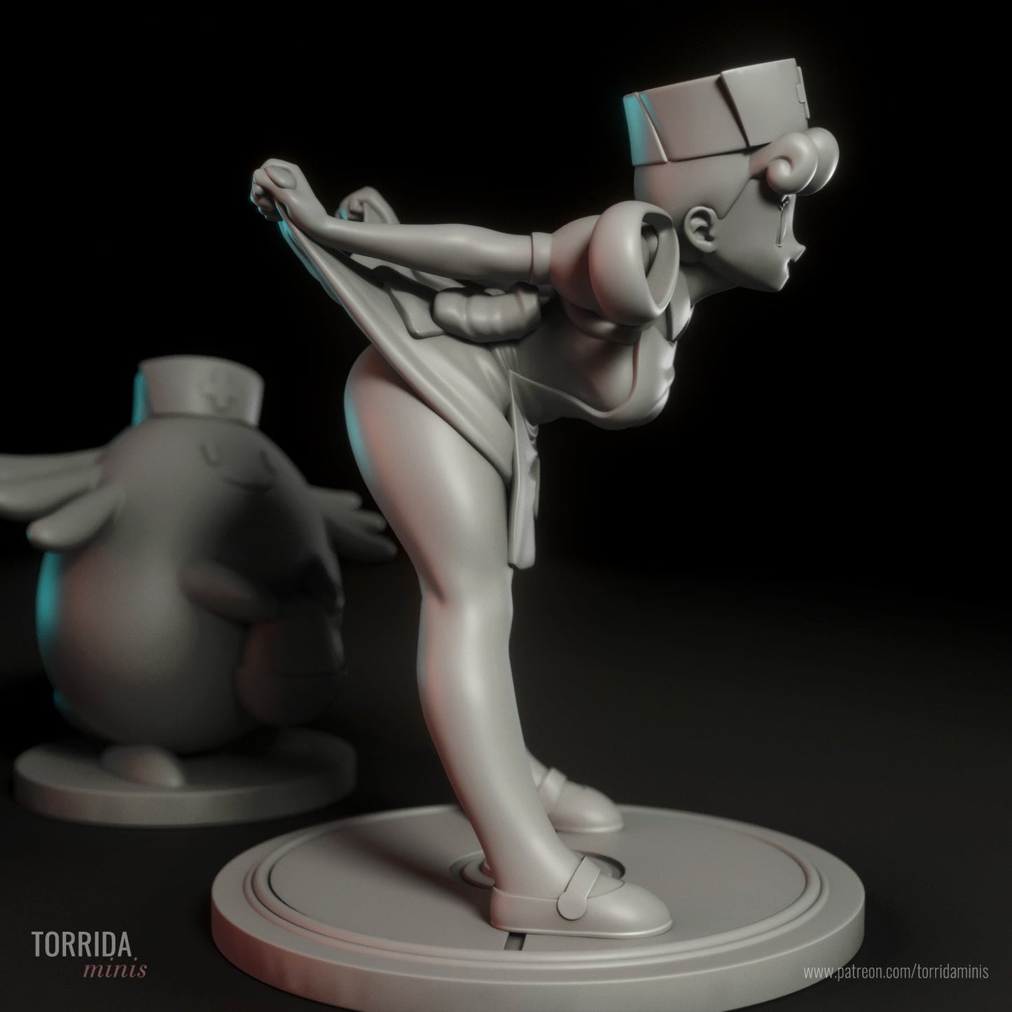 Nurse Joy - Torrida Minis - Dark Forge Arts