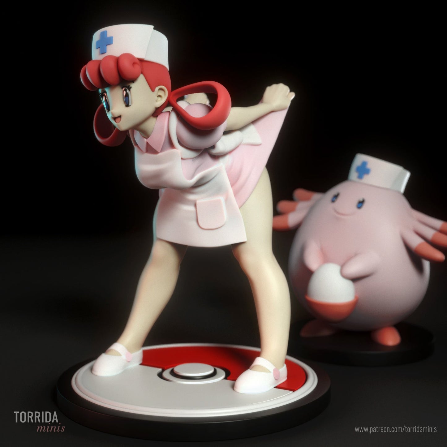 Nurse Joy - Torrida Minis - Dark Forge Arts