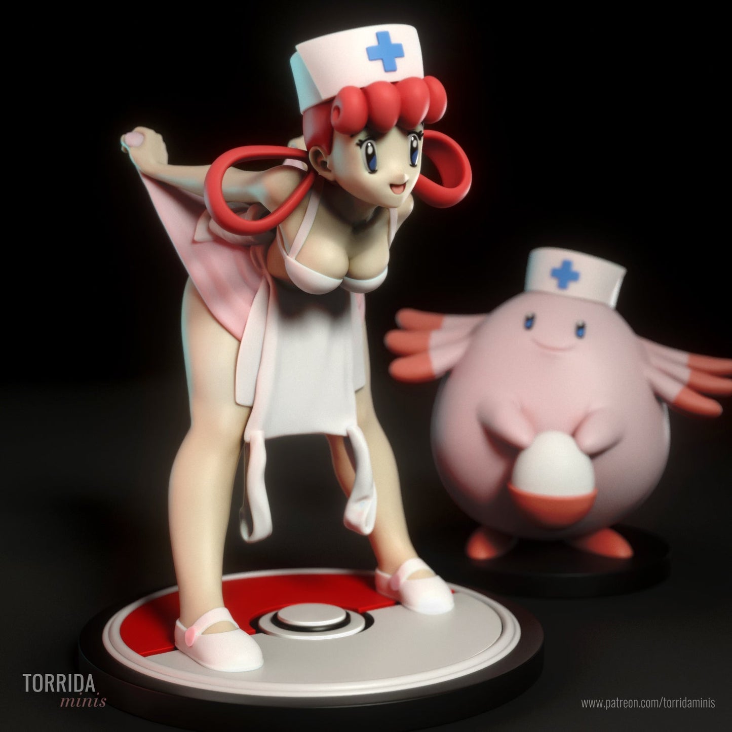 Nurse Joy - Torrida Minis - Dark Forge Arts