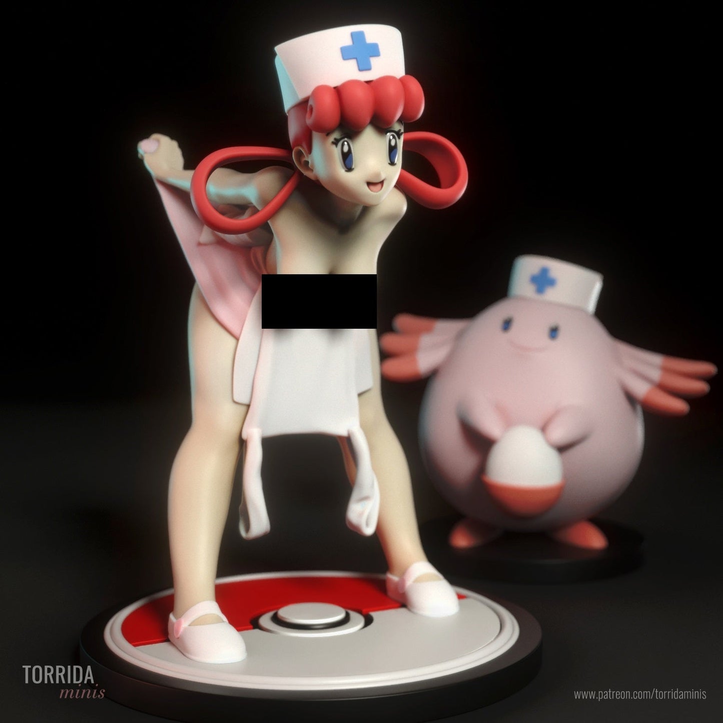 Nurse Joy - Torrida Minis - Dark Forge Arts