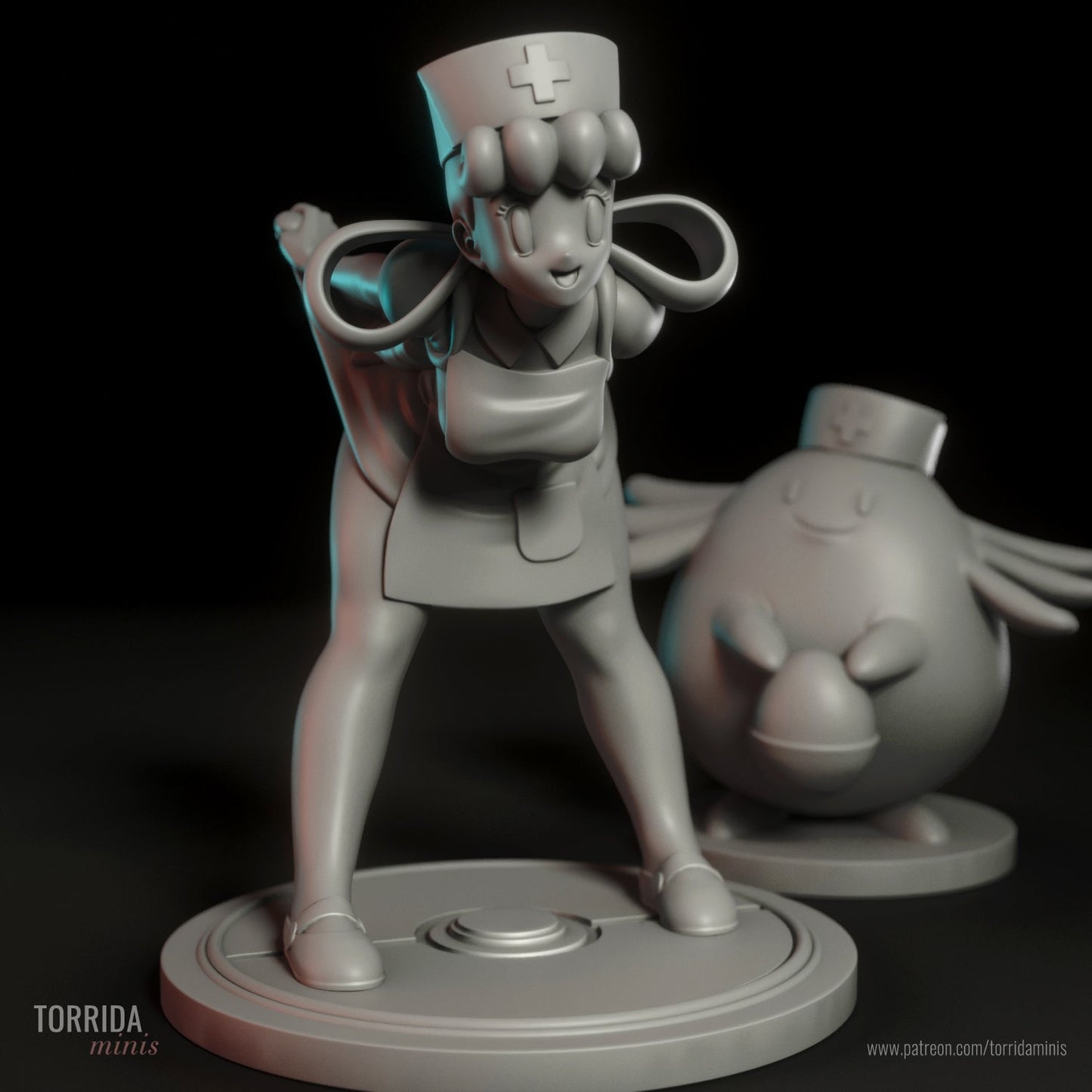 Nurse Joy - Torrida Minis - Dark Forge Arts