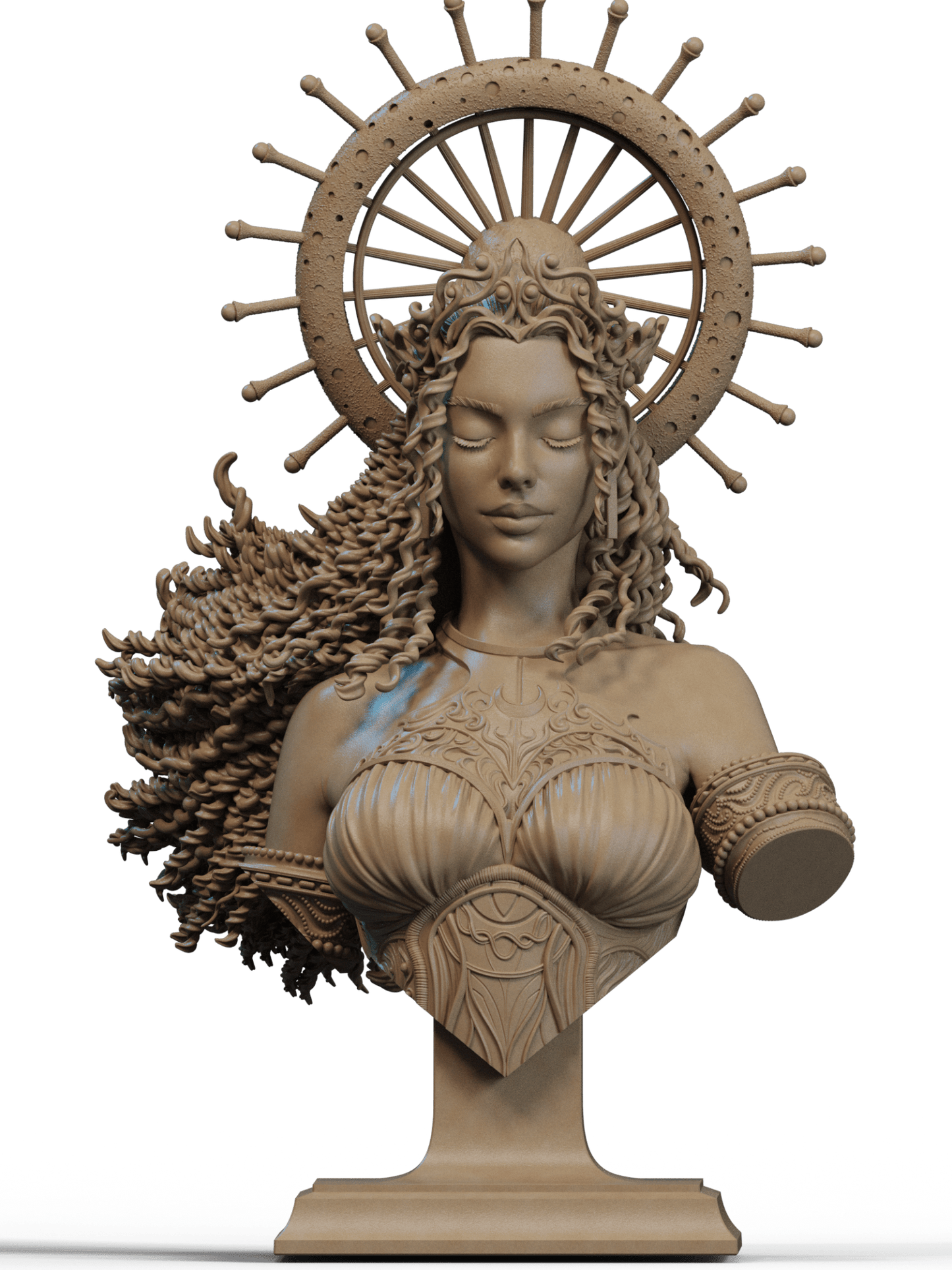 Nyx Goddess - CA 3D Studios - Dark Forge Arts