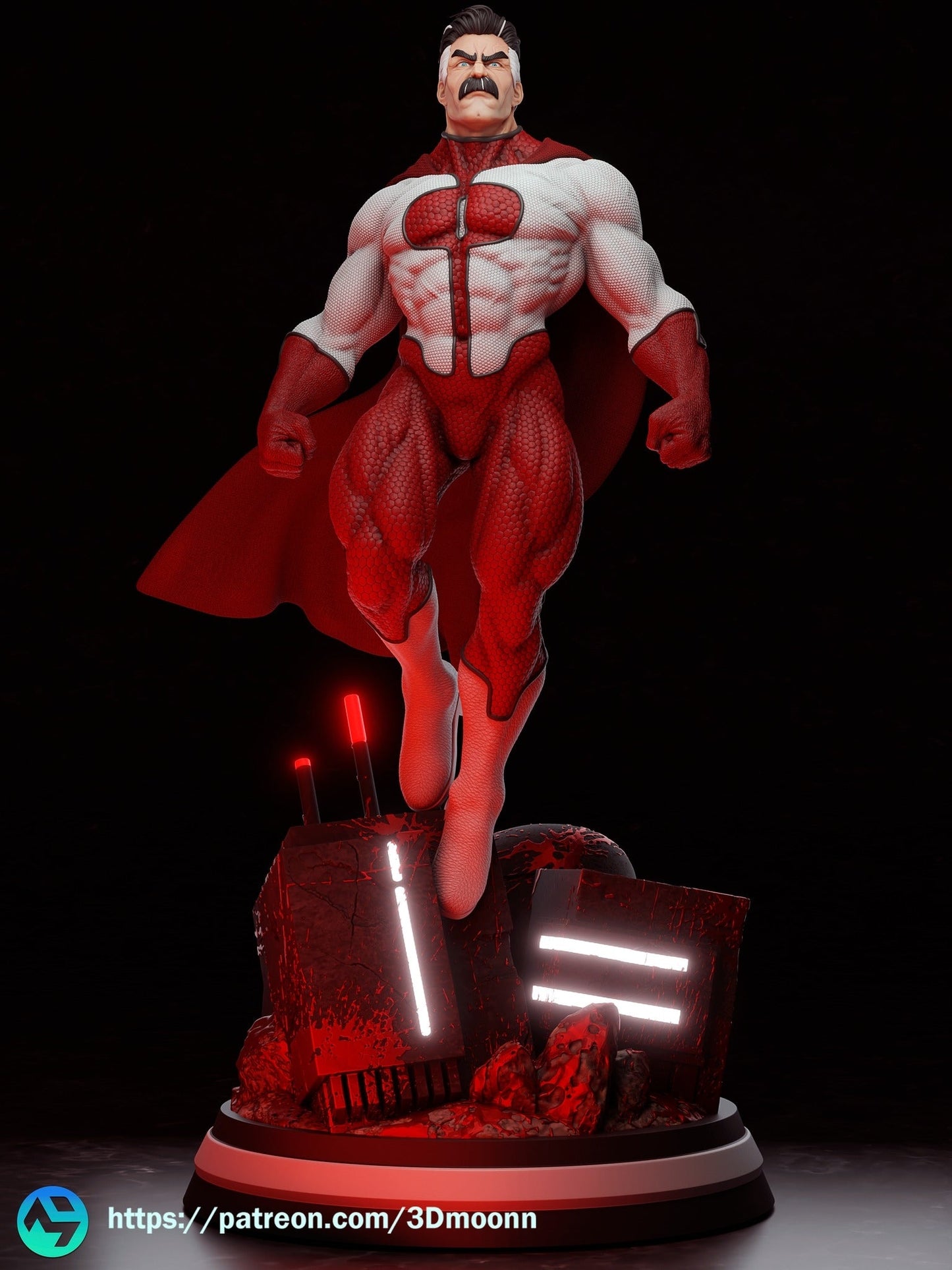Omni Man - 3DMoonn - Dark Forge Arts