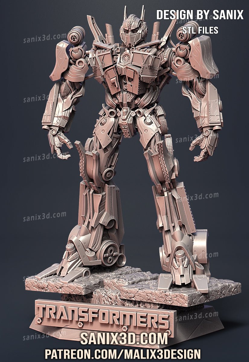 Optimus Prime - Sanix3D - Dark Forge Arts