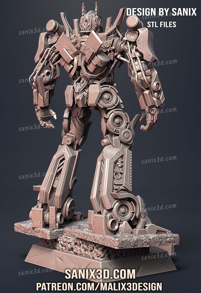 Optimus Prime - Sanix3D - Dark Forge Arts