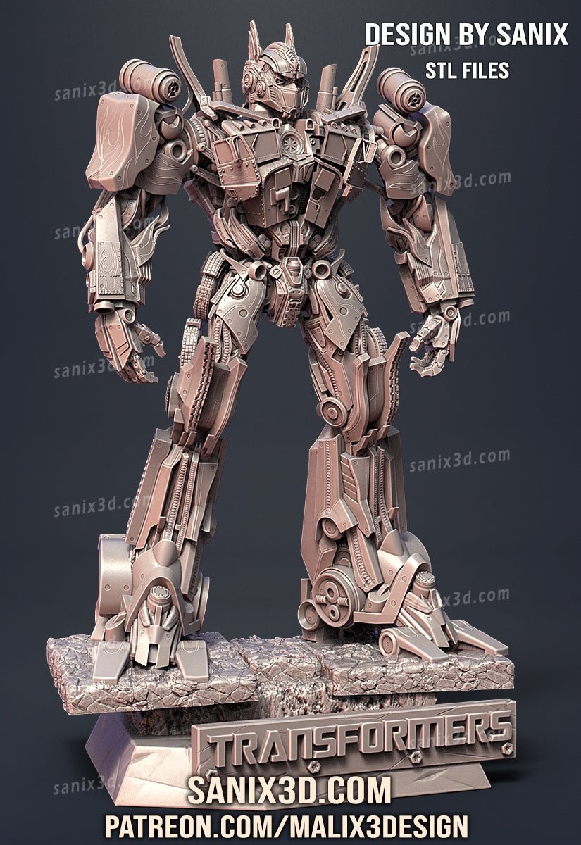 Optimus Prime - Sanix3D - Dark Forge Arts