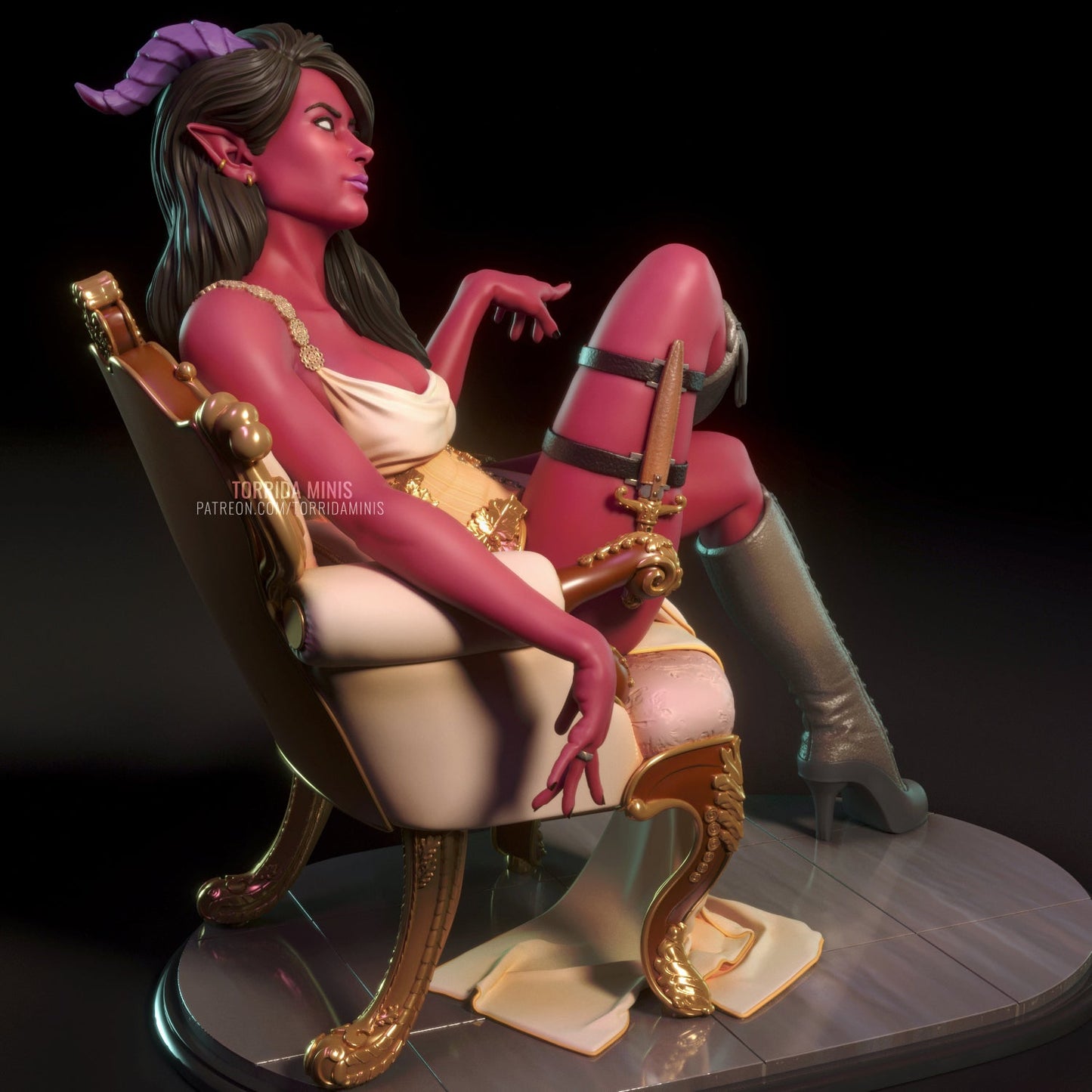 Orianna - Torrida Minis - Dark Forge Arts