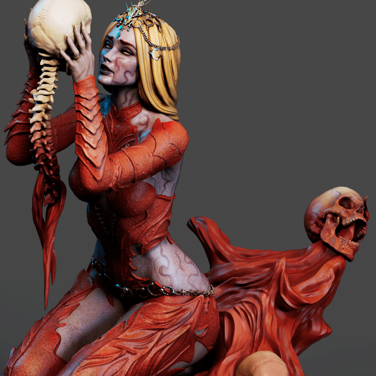 Orin the Red - CA 3D Studios - Dark Forge Arts