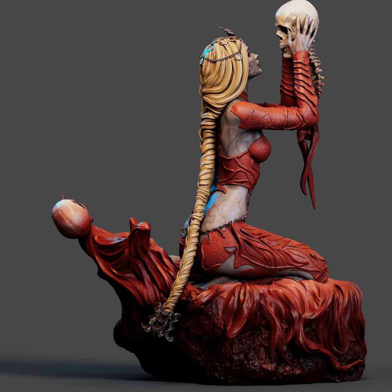 Orin the Red - CA 3D Studios - Dark Forge Arts