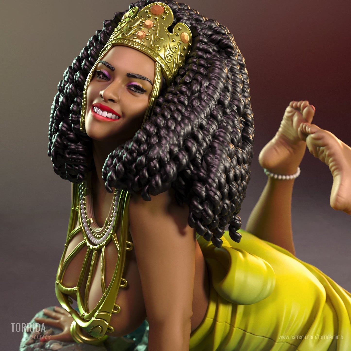 Oshun - Torrida Minis - Dark Forge Arts