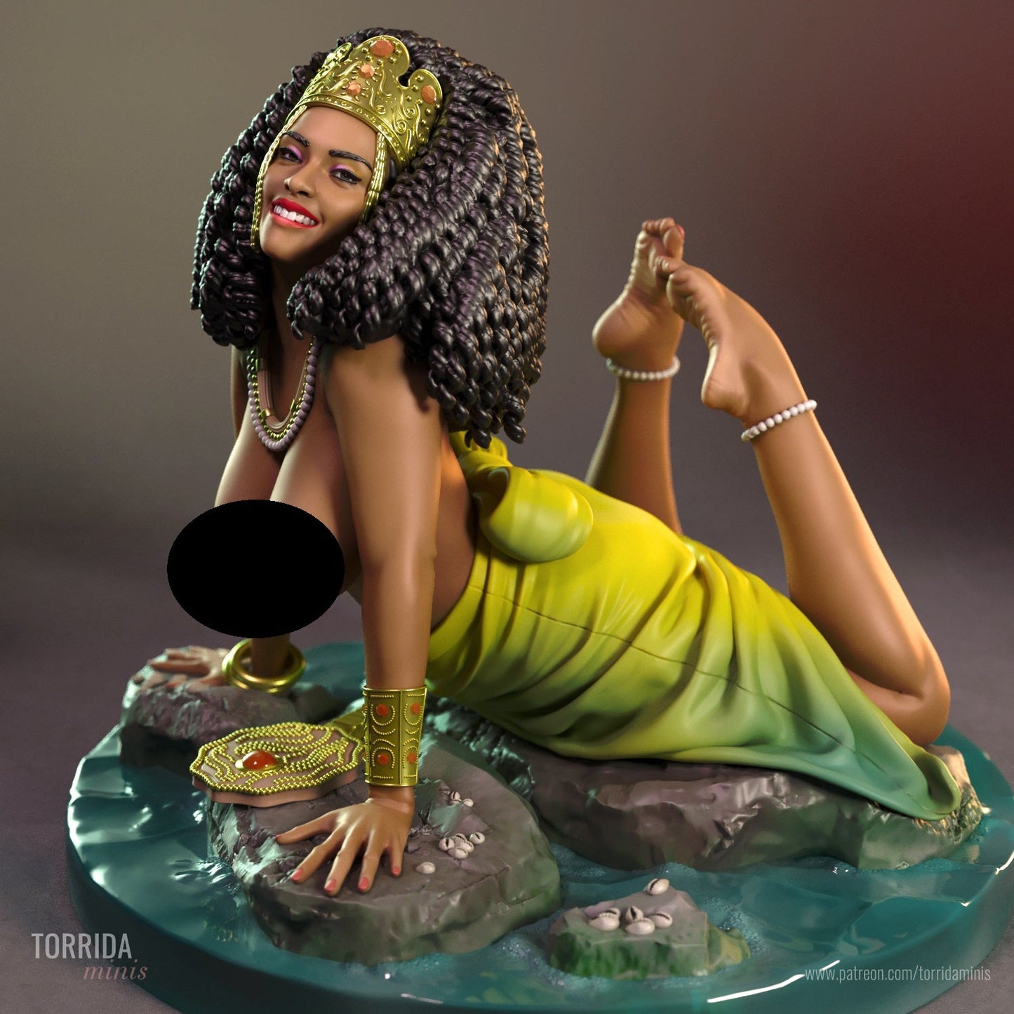 Oshun - Torrida Minis - Dark Forge Arts