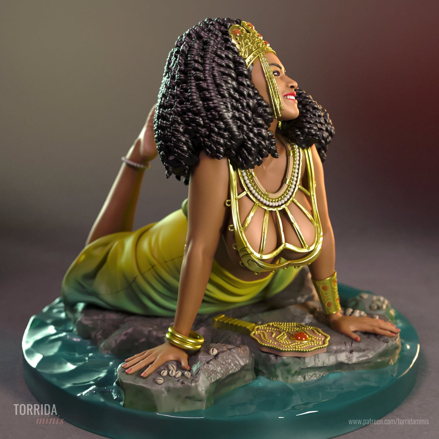 Oshun - Torrida Minis - Dark Forge Arts