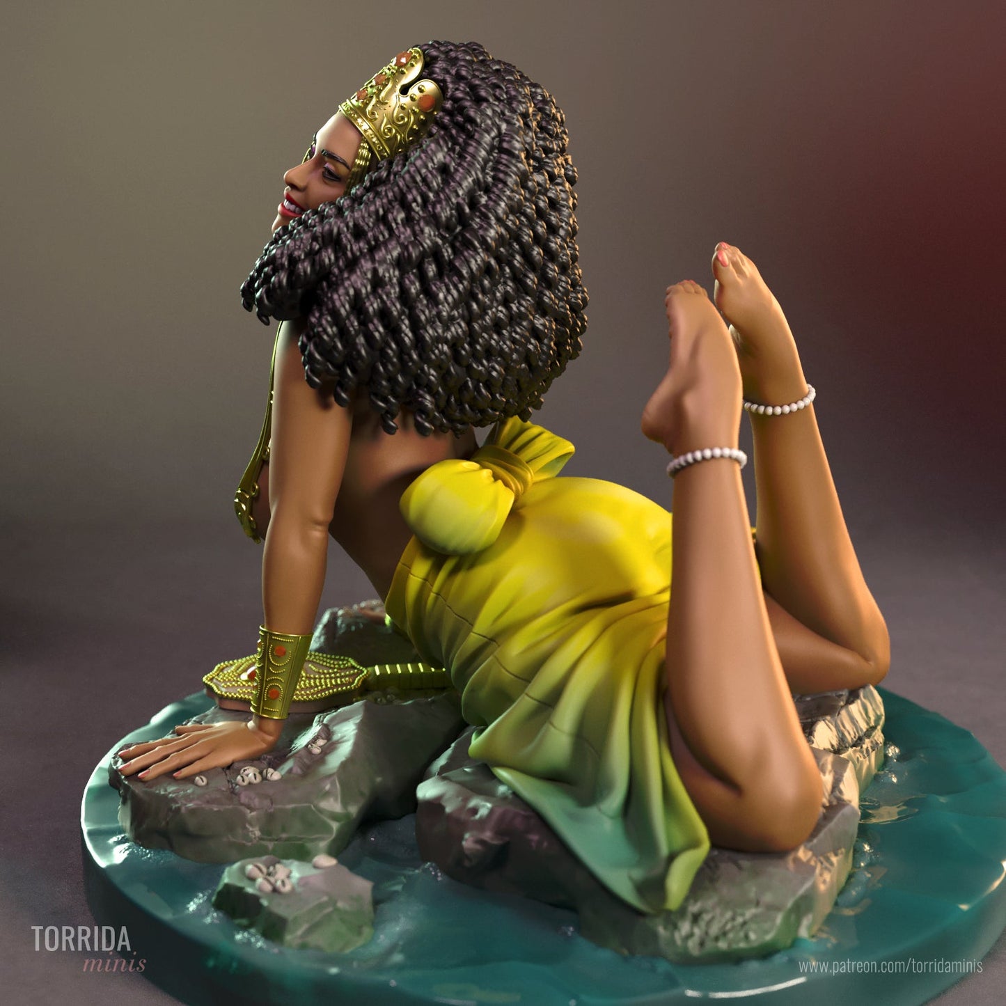 Oshun - Torrida Minis - Dark Forge Arts