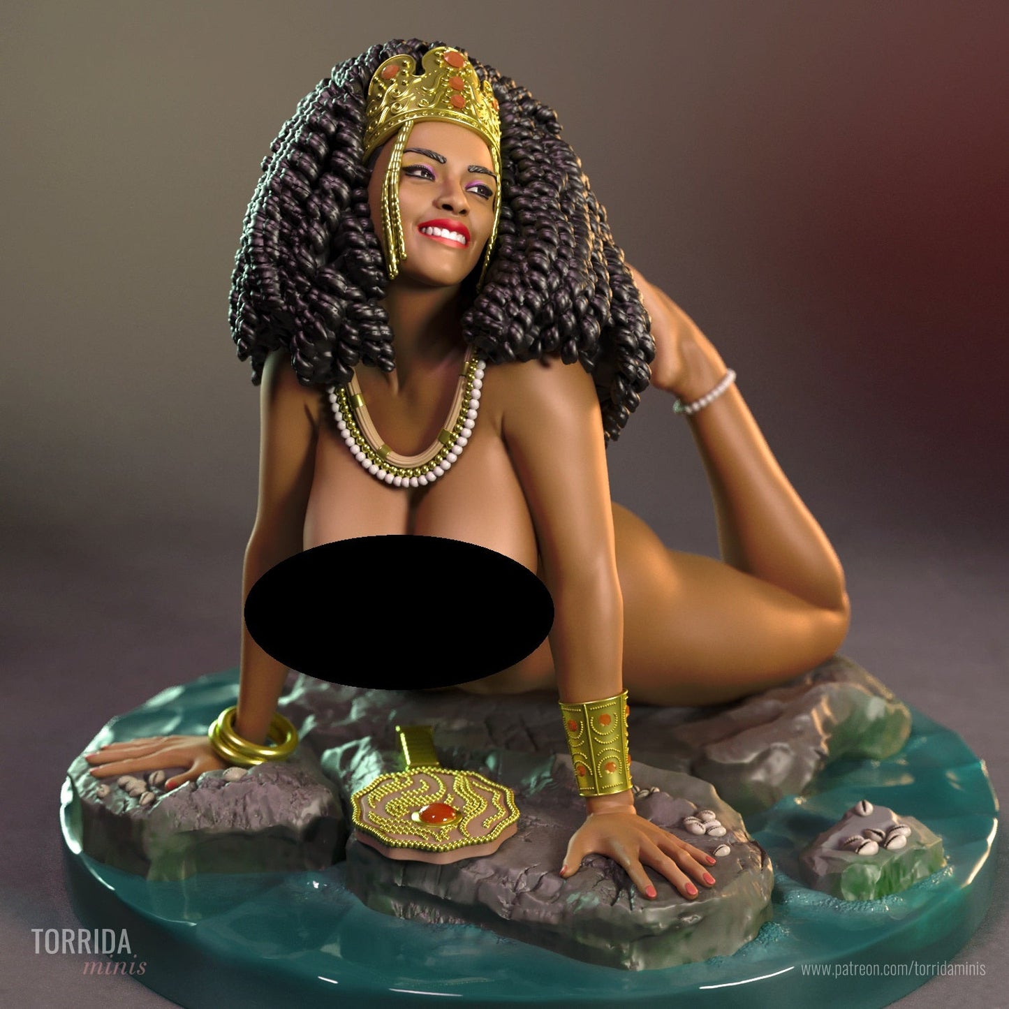 Oshun - Torrida Minis - Dark Forge Arts
