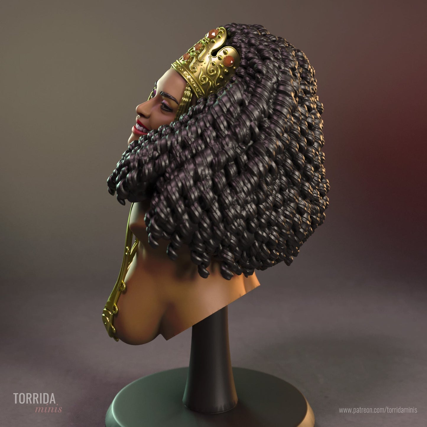 Oshun - Torrida Minis - Dark Forge Arts