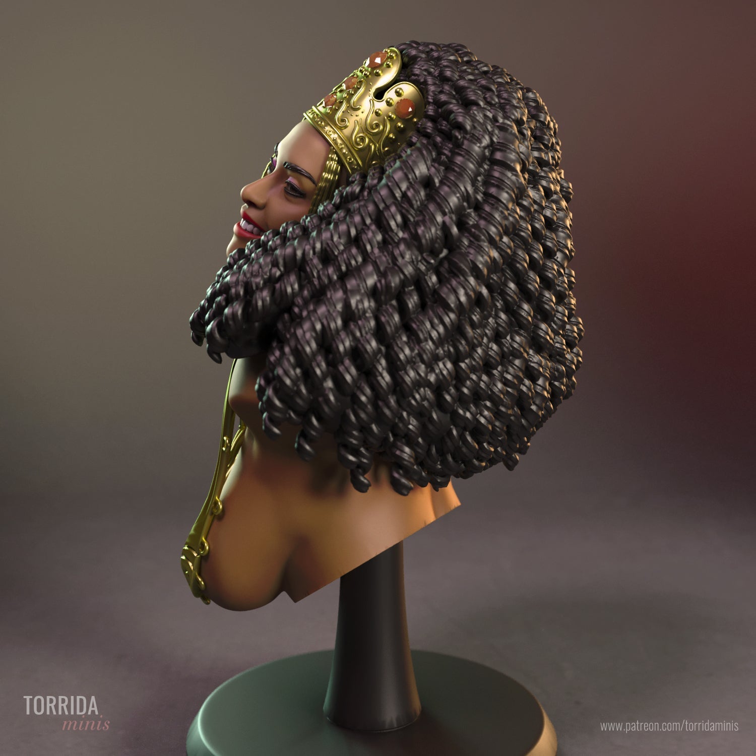 Oshun - Torrida Minis - Dark Forge Arts