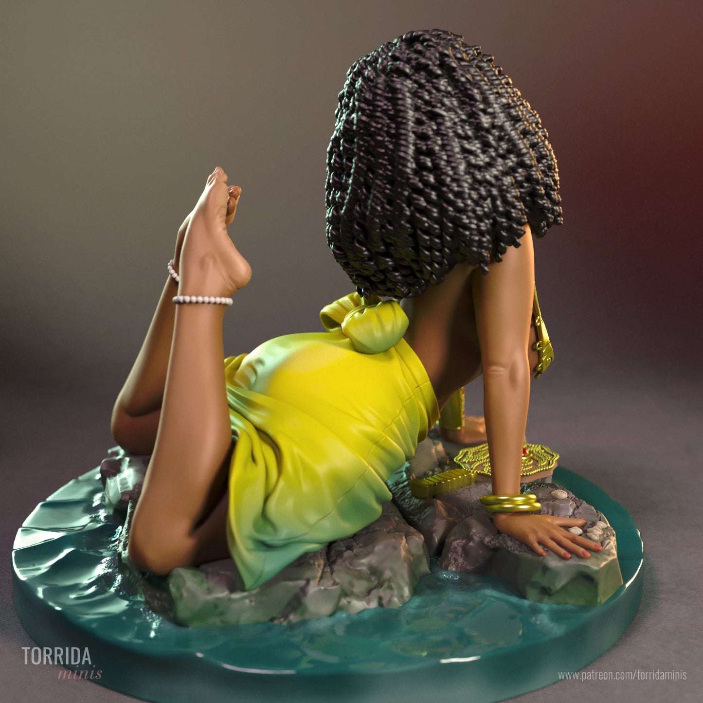 Oshun - Torrida Minis - Dark Forge Arts