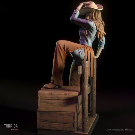Pam The Cowgirl - Torrida Minis - Dark Forge Arts