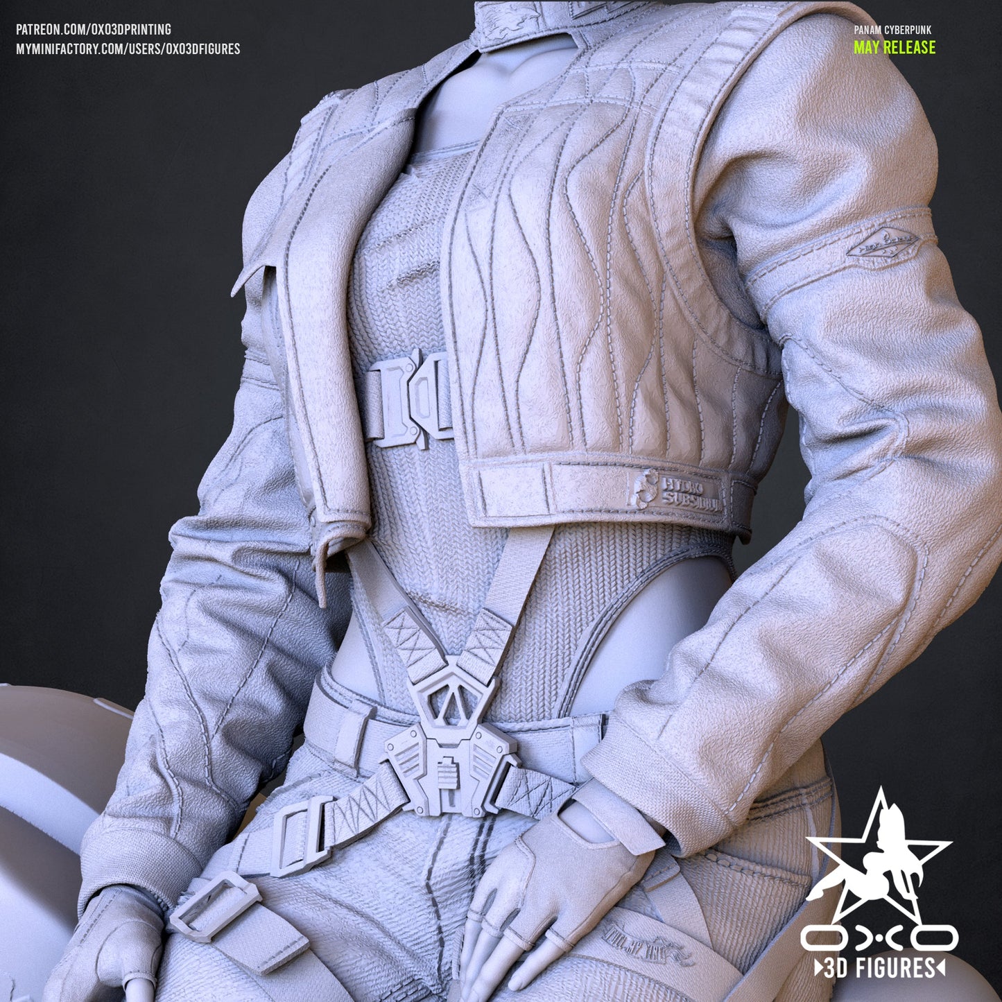 Panam Cyberpunk - OXO3D - Dark Forge Arts