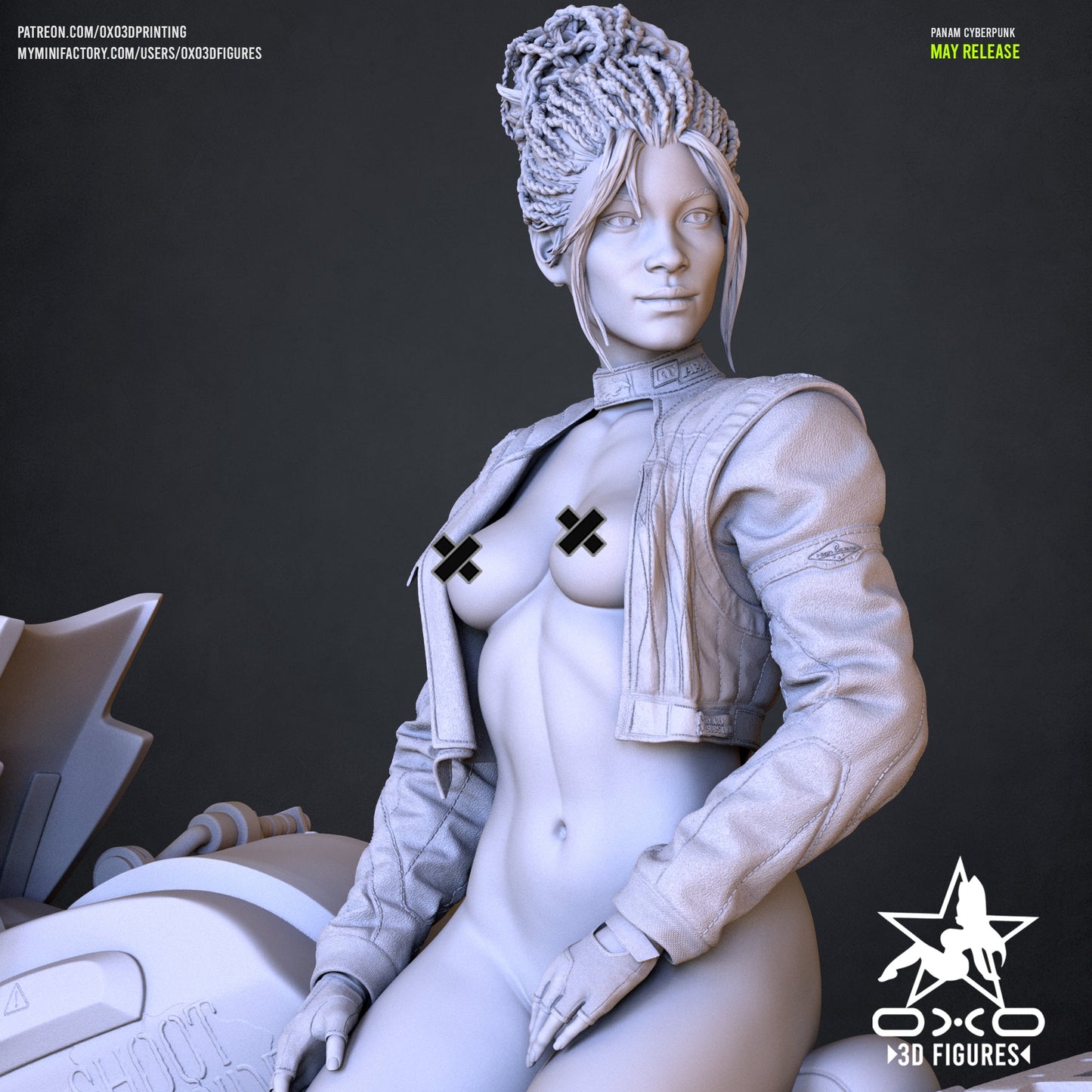 Panam Cyberpunk - OXO3D - Dark Forge Arts