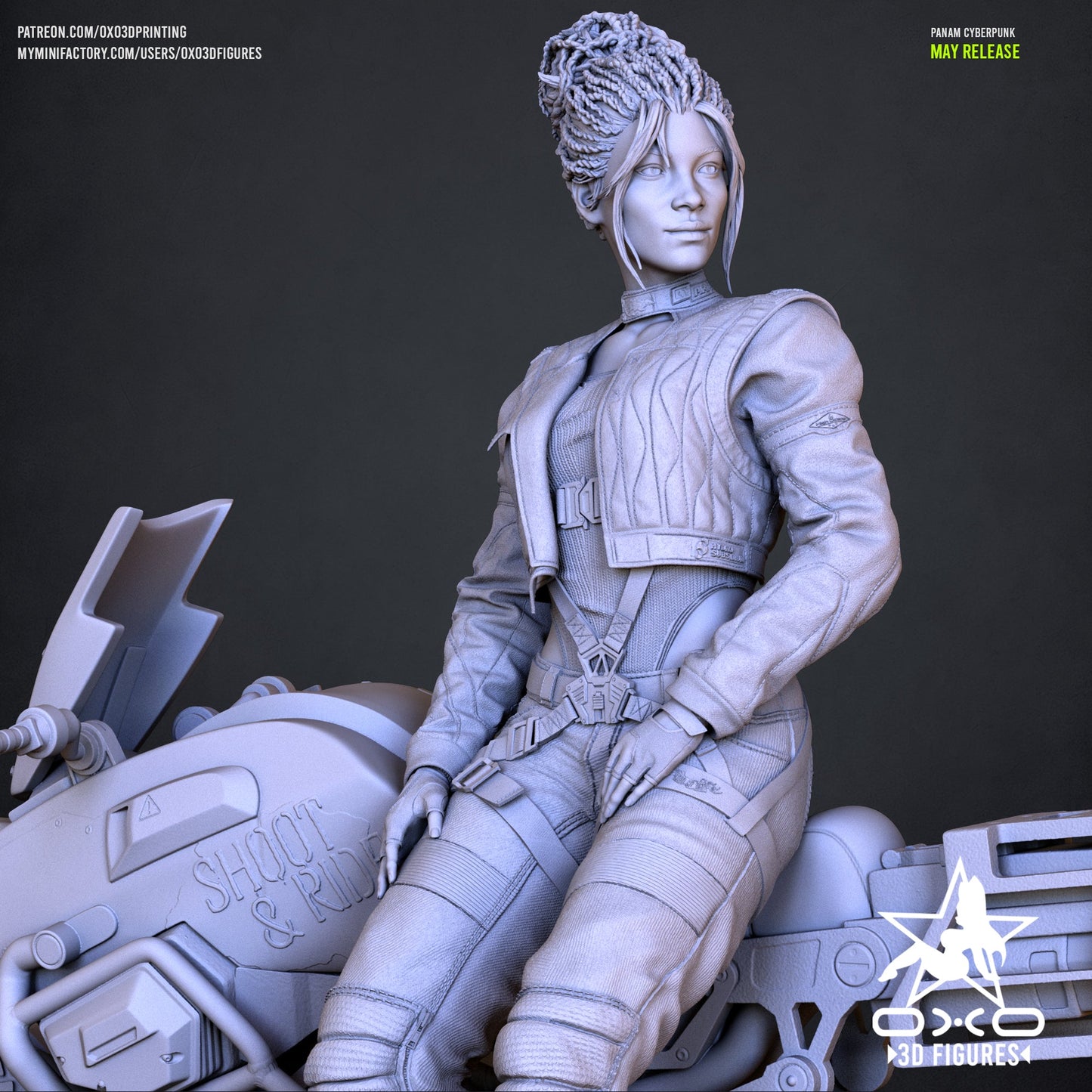 Panam Cyberpunk - OXO3D - Dark Forge Arts