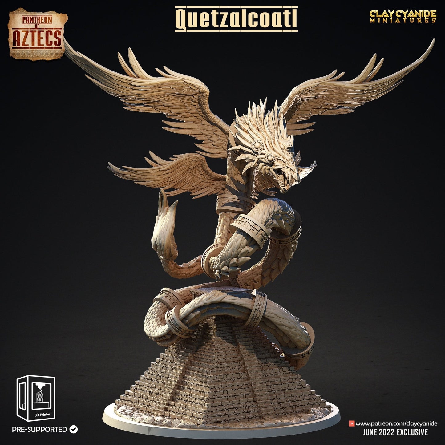 Pantheon of Aztecs - ClayCyanide - Dark Forge Arts