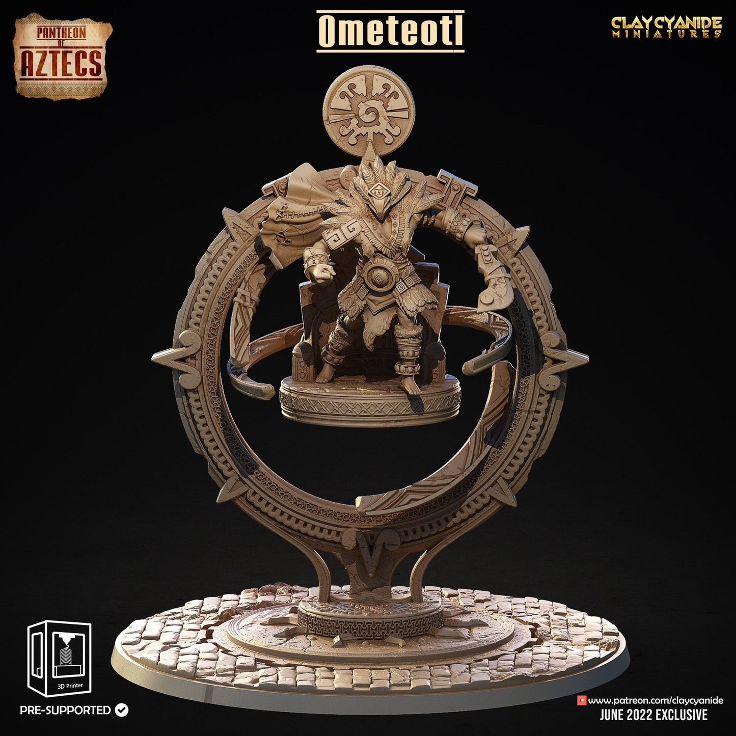 Pantheon of Aztecs - ClayCyanide - Dark Forge Arts