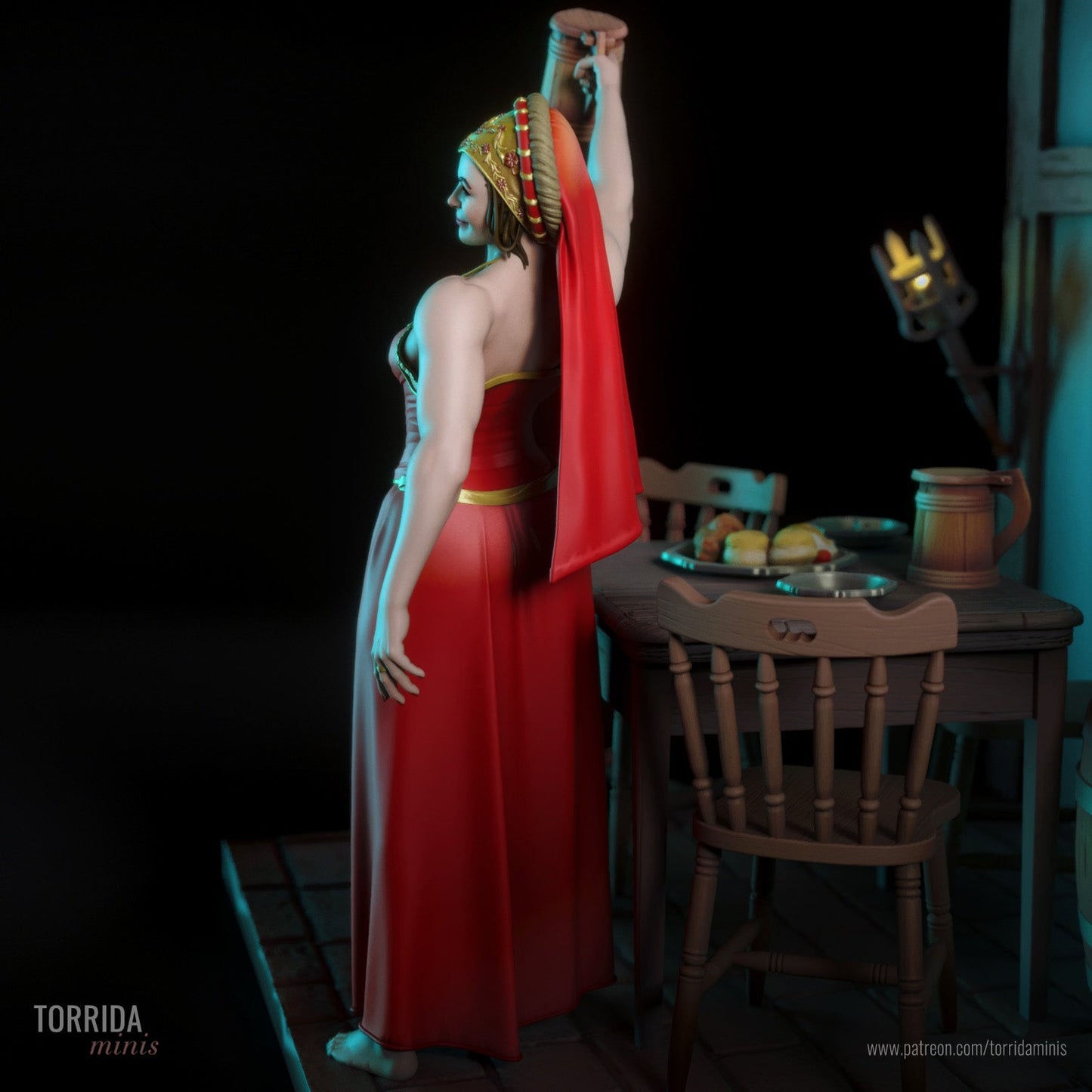 Pauline - Torrida Minis - Dark Forge Arts