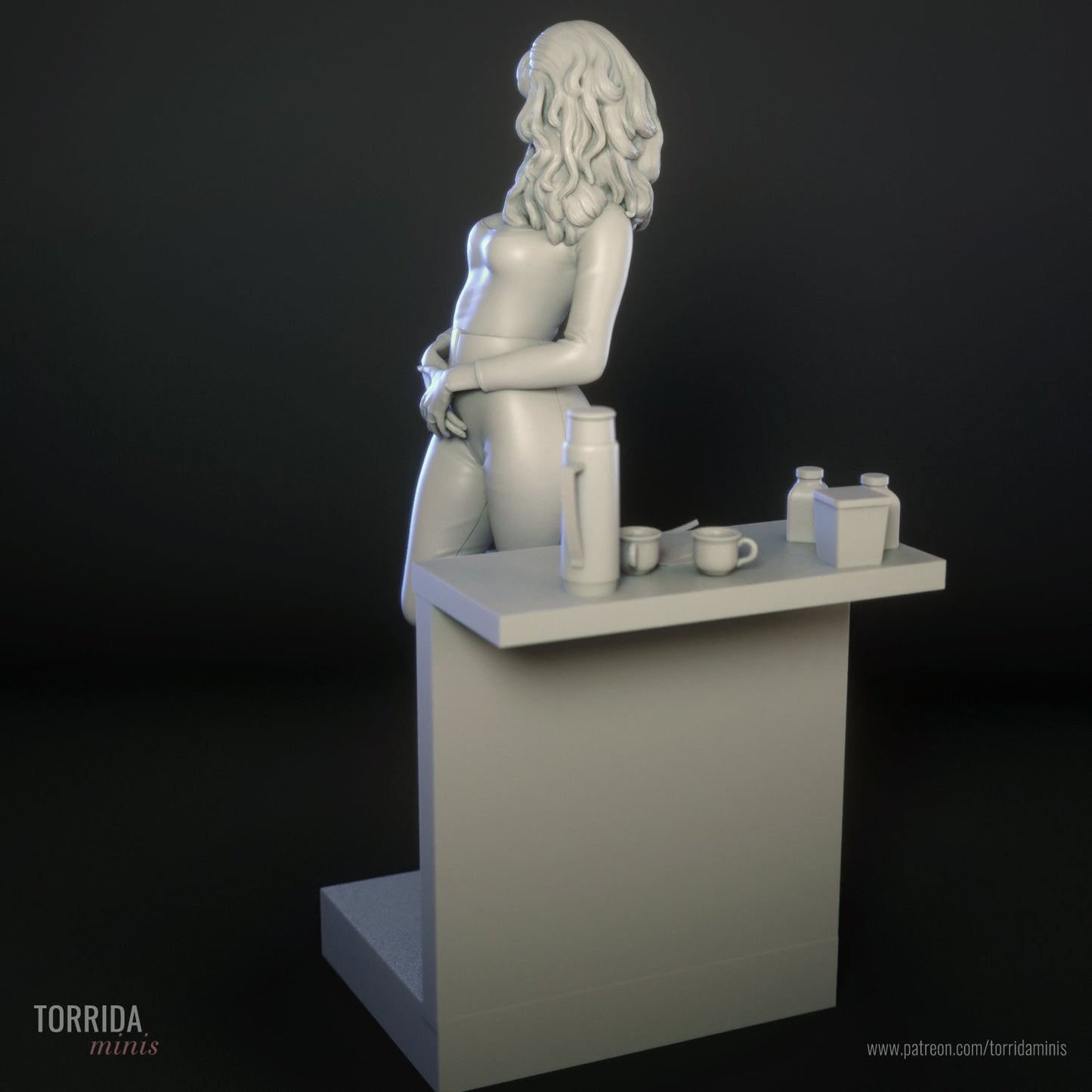 Peggy Bundy - Torrida Minis - Dark Forge Arts