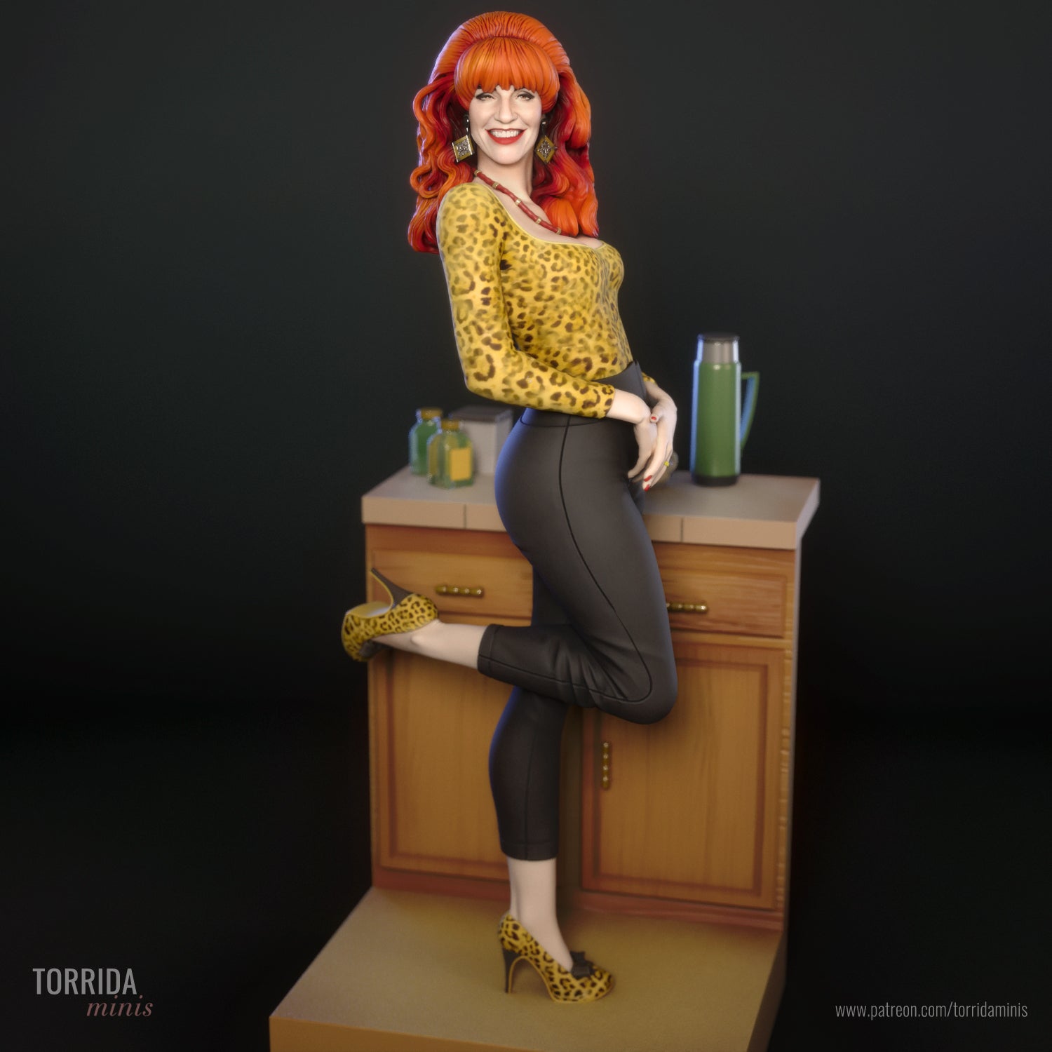 Peggy Bundy - Torrida Minis - Dark Forge Arts